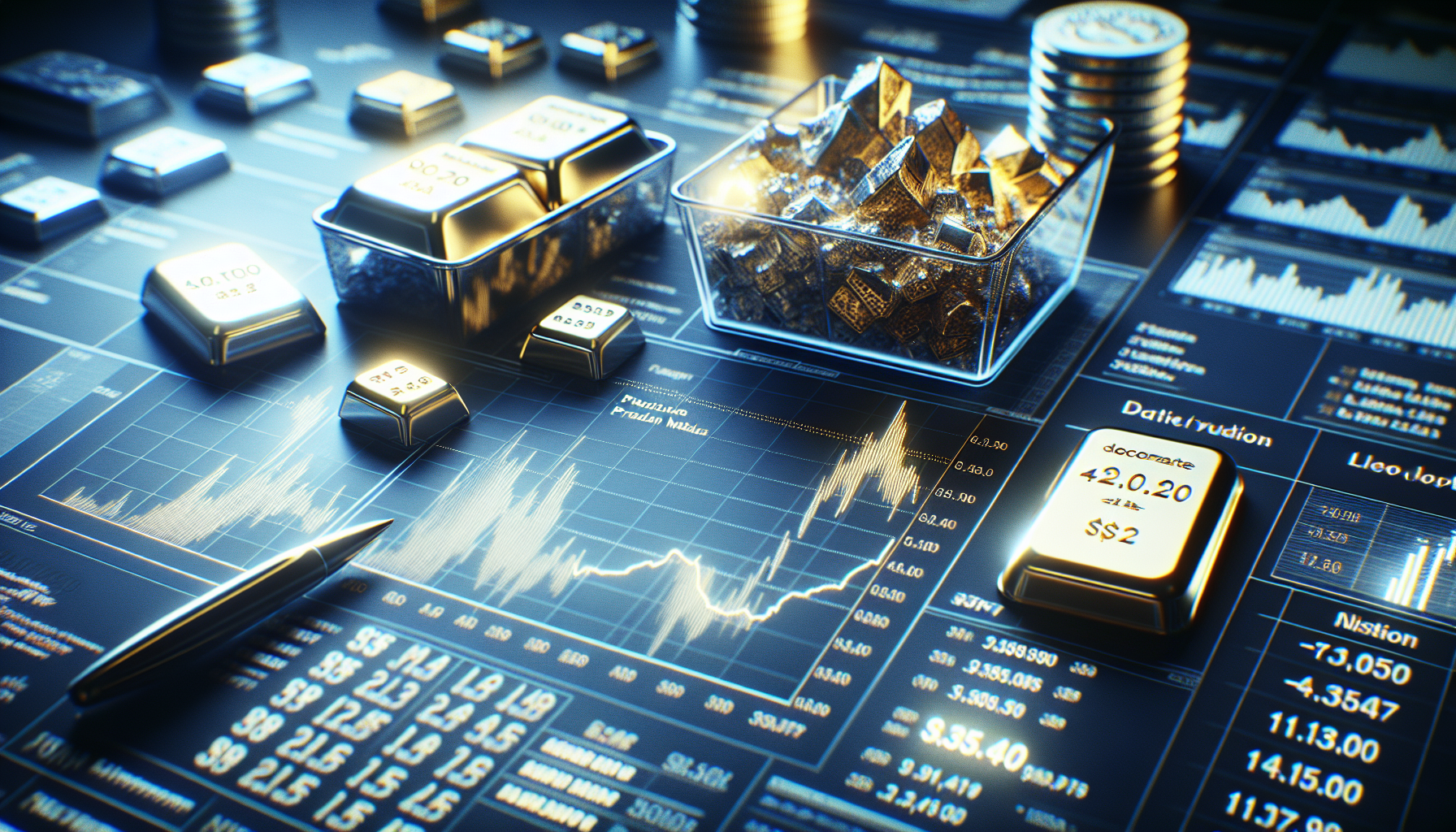 Precious metals futures prices decline - Qazinform